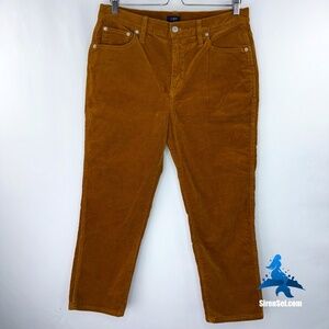 1143 J.Crew Classic Vintage Corduroy Pants – Size 31P (petite) – Golden Brandy